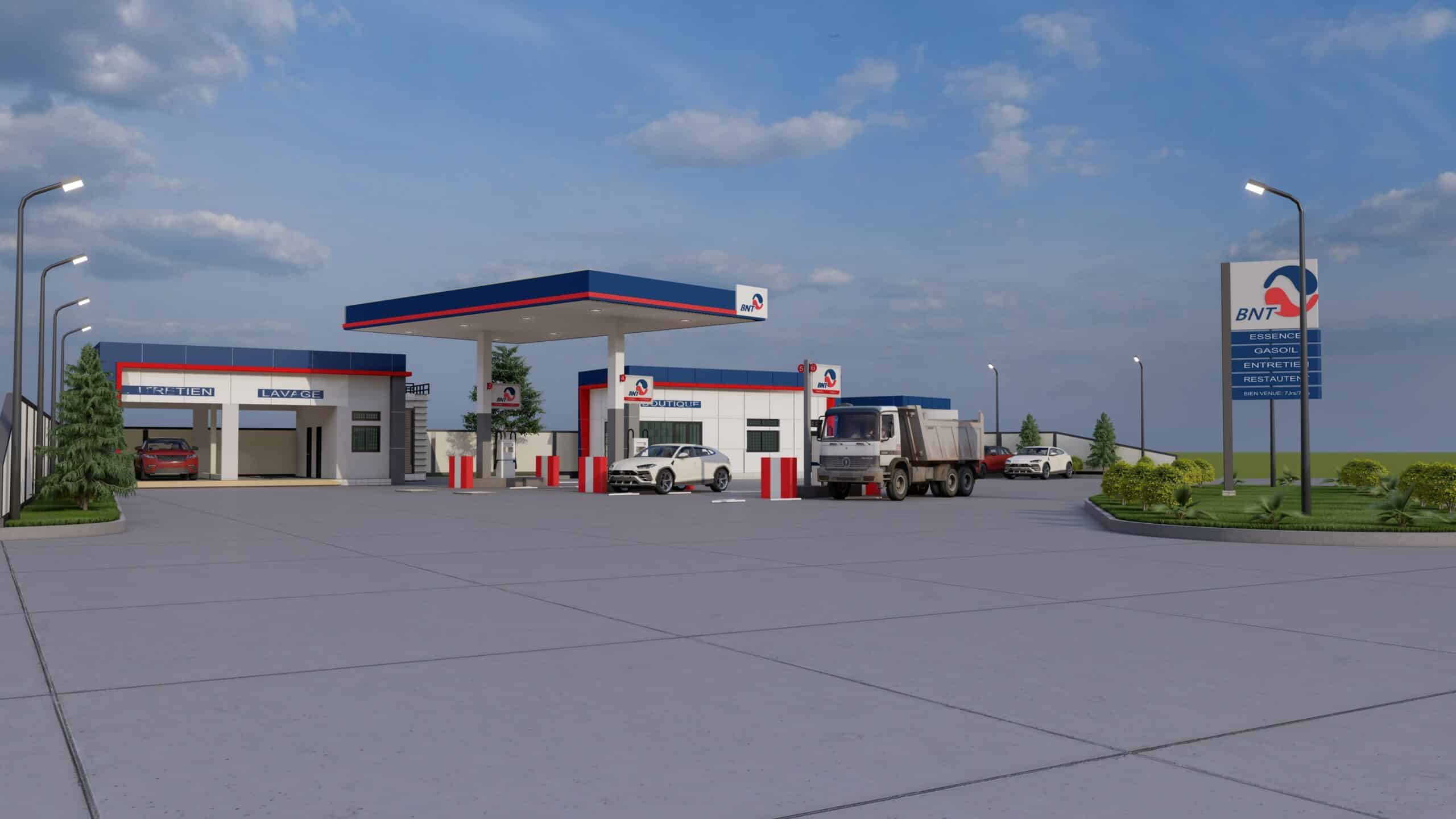 Station Service Moderne Mafranéa - 1