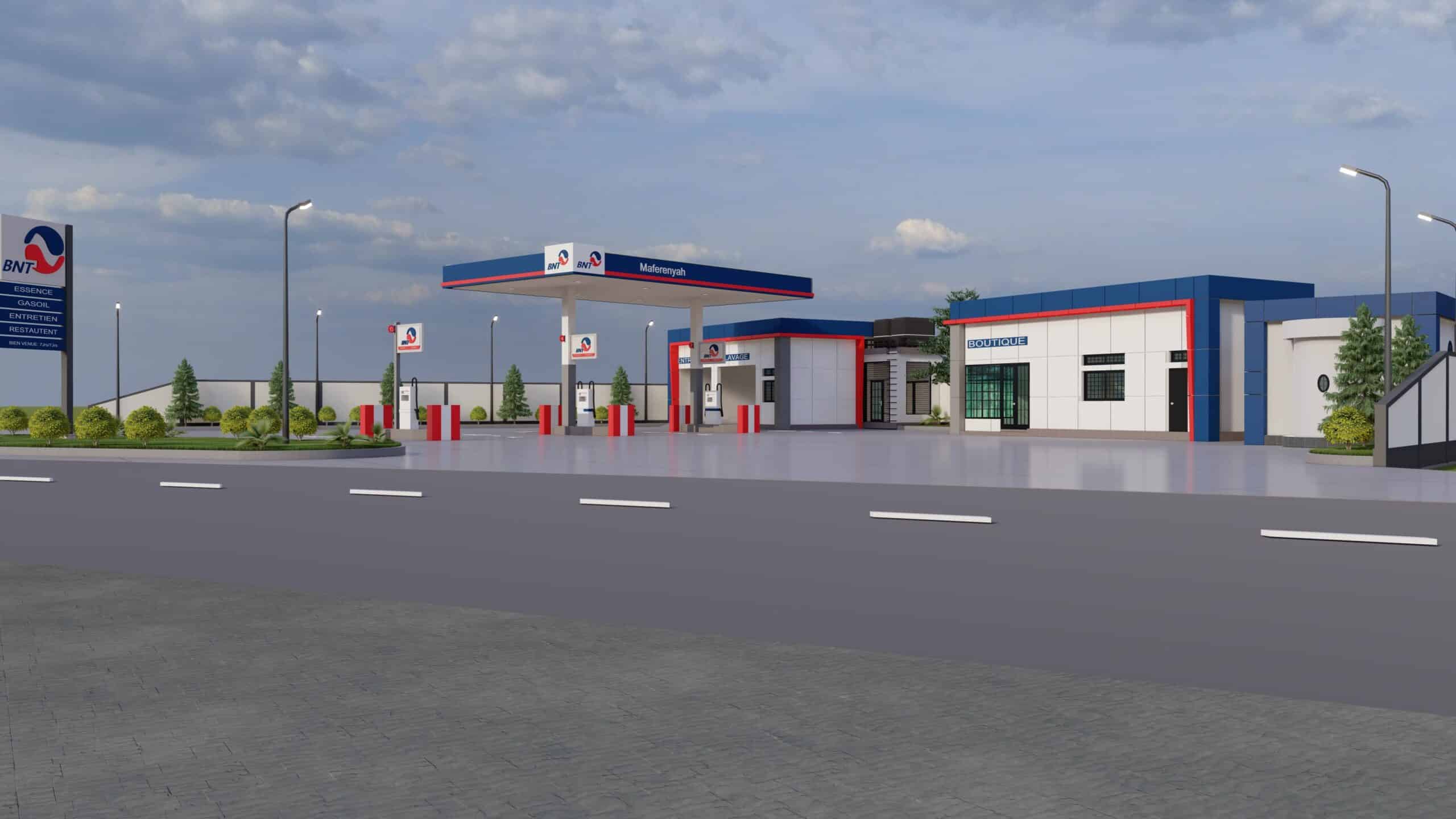 Station Service Moderne Mafranéa - 5